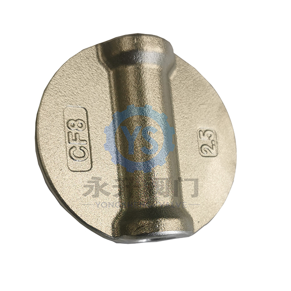 Stainless steel concentric butterfly valve disc