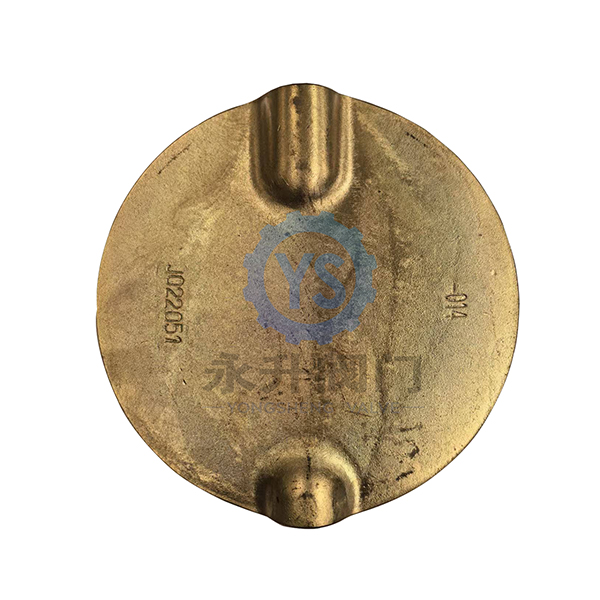 Corrosion resistant marine bronze valve disc